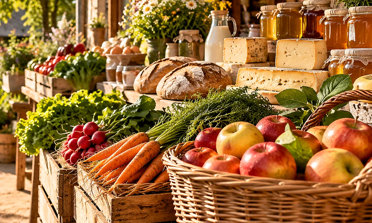 Regionale Produkte – symbolische Darstellung