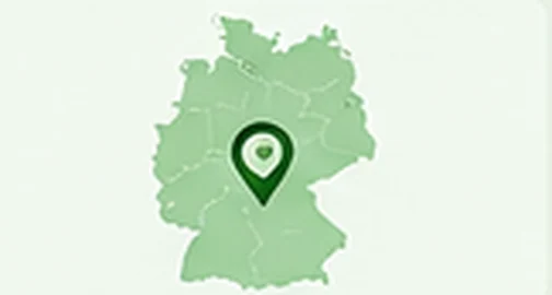 Karte von Deutschland